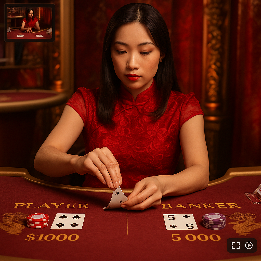 PowBet - Live Baccarat - Table en Direct