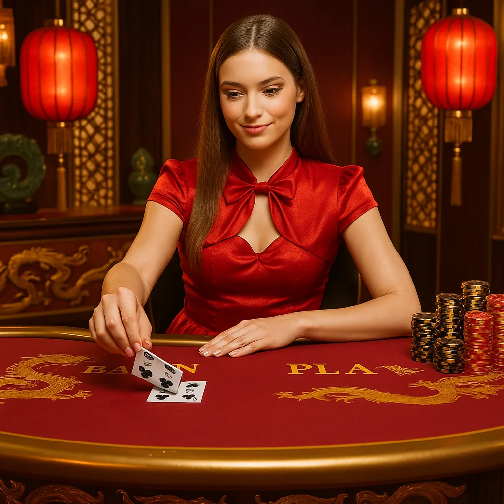 PowBet - Baccarat en Ligne - Élégance et Simplicité